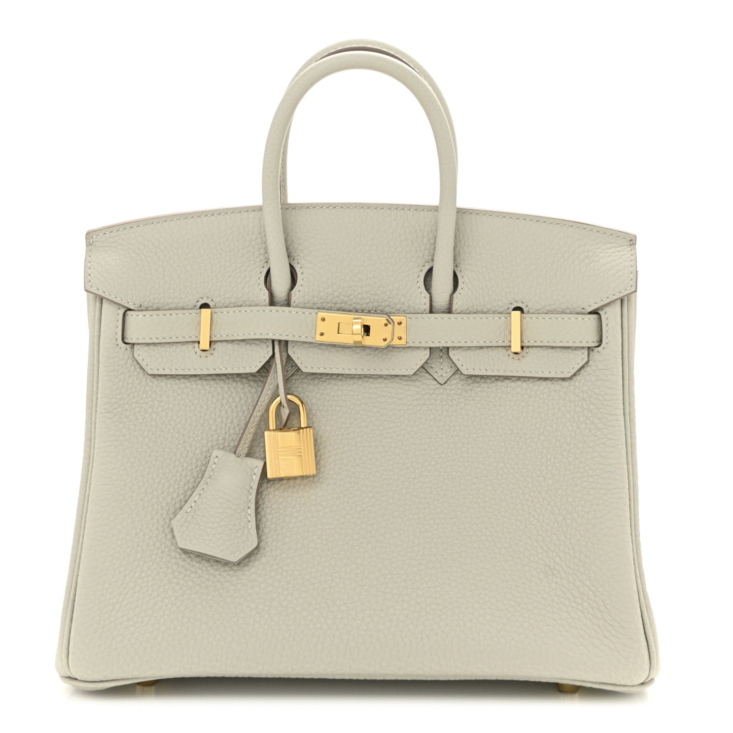 Togo Birkin 25 Gris Pale