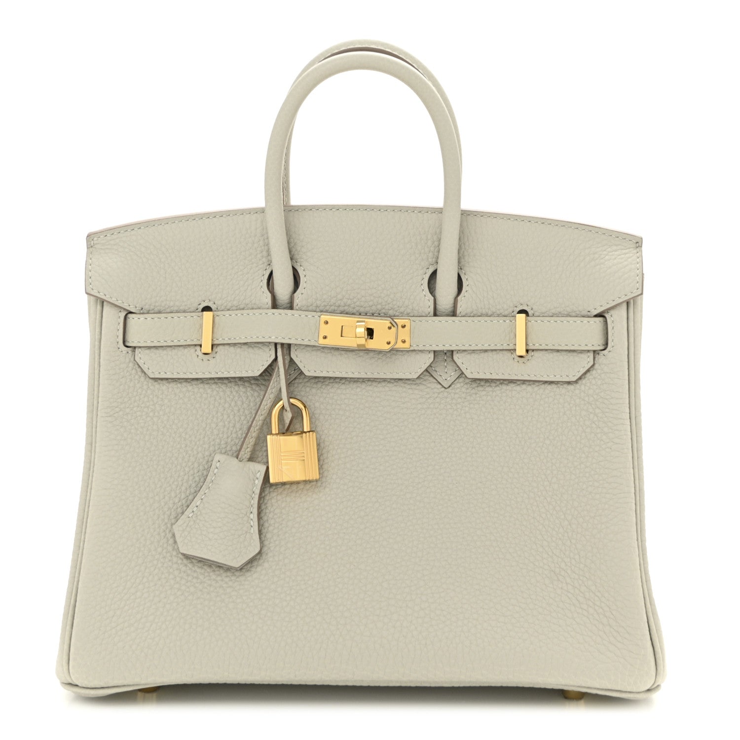 Hermes Togo Birkin 25 Gris Pale 1 of 11