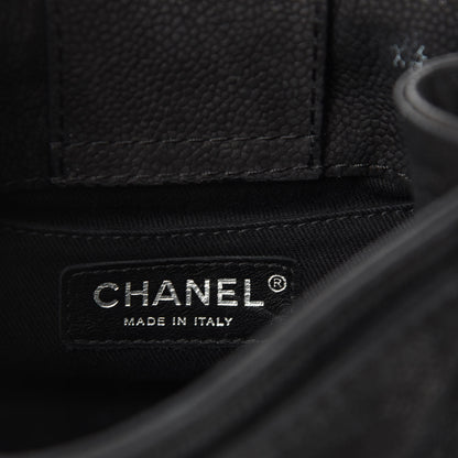 Chanel Bullskin Suede Small Highlander Messenger Flap Black 9 of 11