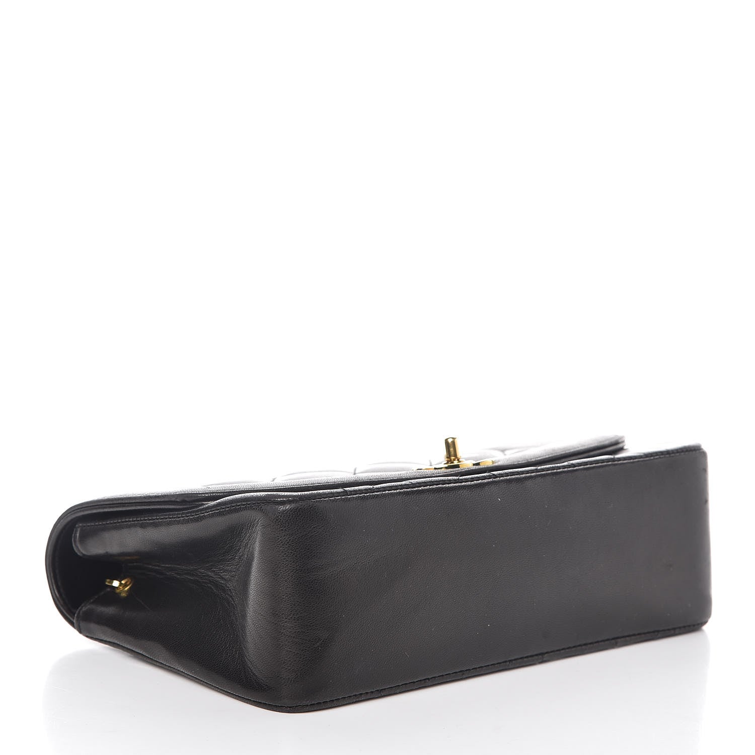 Chanel Lambskin Quilted Small Single Flap Black 4 of 13