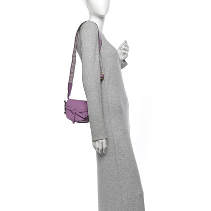 Loewe Calfskin Jacquard Mini Gate Dual Bag Guimauve 2 of 10