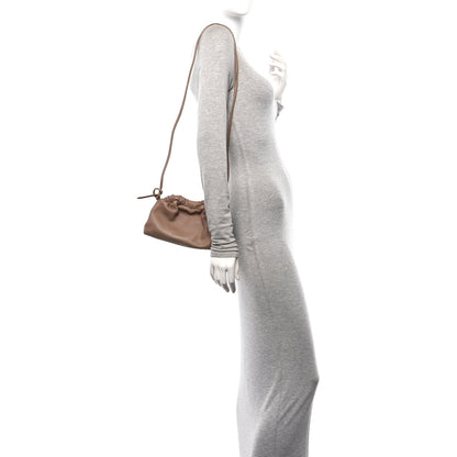 Mansur Gavriel Lambskin Cloud Mini Clutch Biscotto 3 of 12