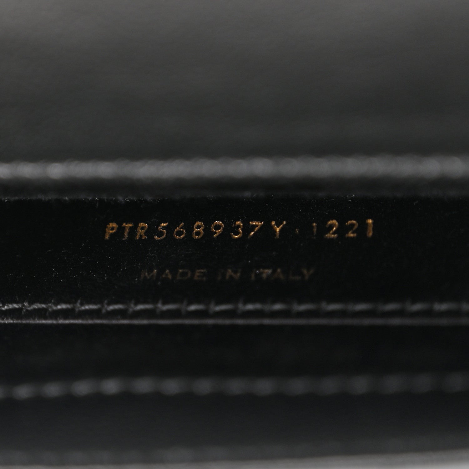 Saint Laurent Calfskin Monogram Large Belle De Jour Clutch Black 7 of 7