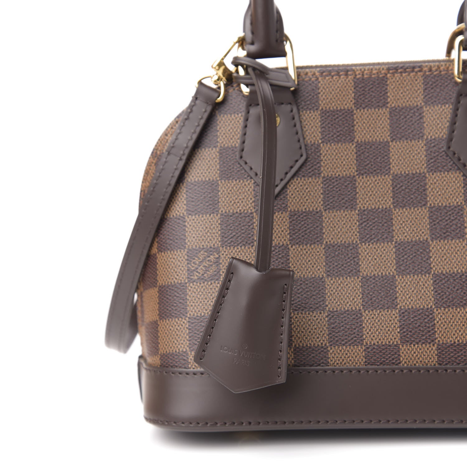 Louis Vuitton Damier Ebene Alma BB 9 of 10
