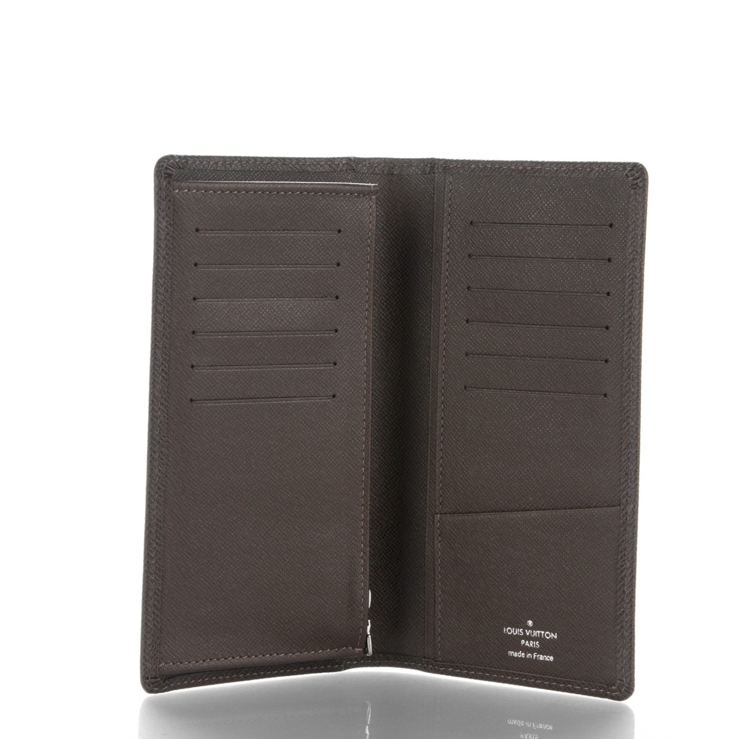 Louis Vuitton Taiga Brazza Wallet Grizzli 5 of 7