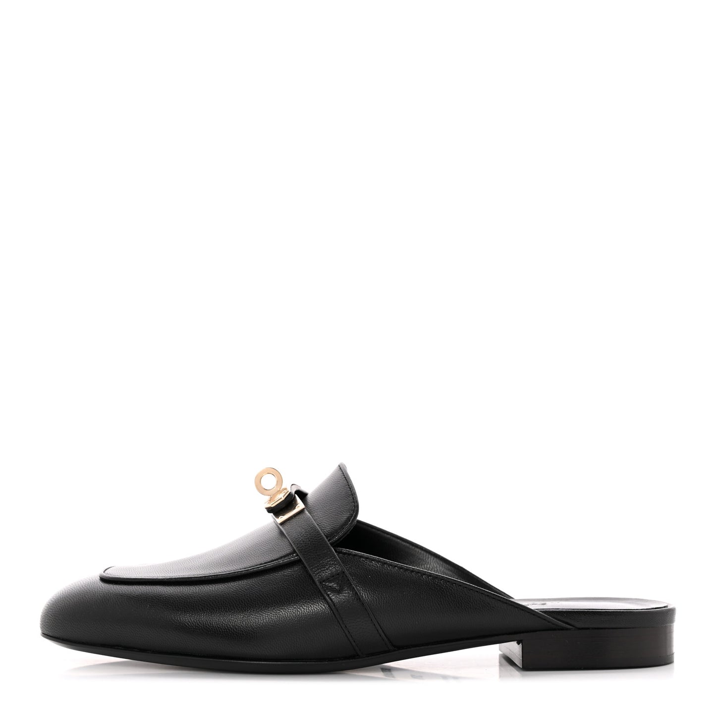 Goatskin Oz Mules 37.5 Black