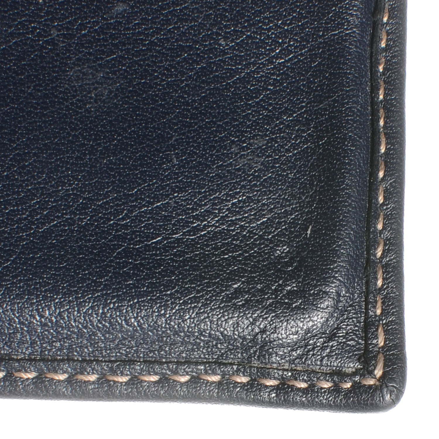 Gucci GG Supreme Monogram Web Bi-Fold Wallet Navy 6 of 7
