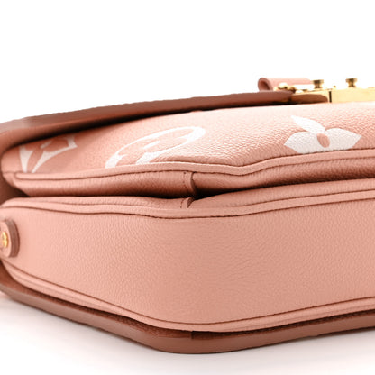 Louis Vuitton Empreinte Monogram Giant Pochette Metis Rose Trianon Cream 8 of 10