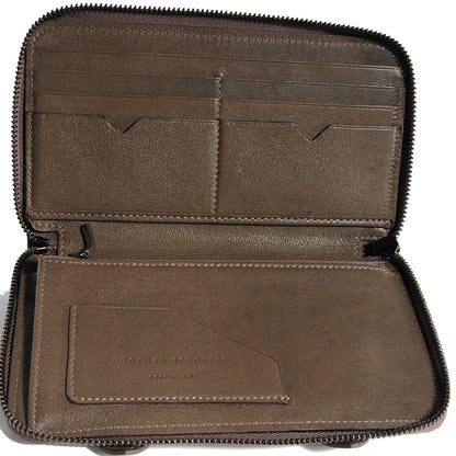 Proenza Schouler Lambskin PS1 Large Zip Around Wallet Smoke 7 of 7