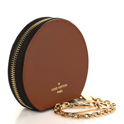 Louis Vuitton Calfskin Catogram Micro Boite Chapeau Marron 3 of 6