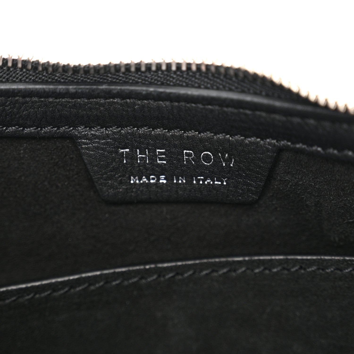 The Row Grained Calfskin Small Everyday Shoulder Bag Black 6 of 10