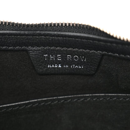 The Row Grained Calfskin Small Everyday Shoulder Bag Black 6 of 10