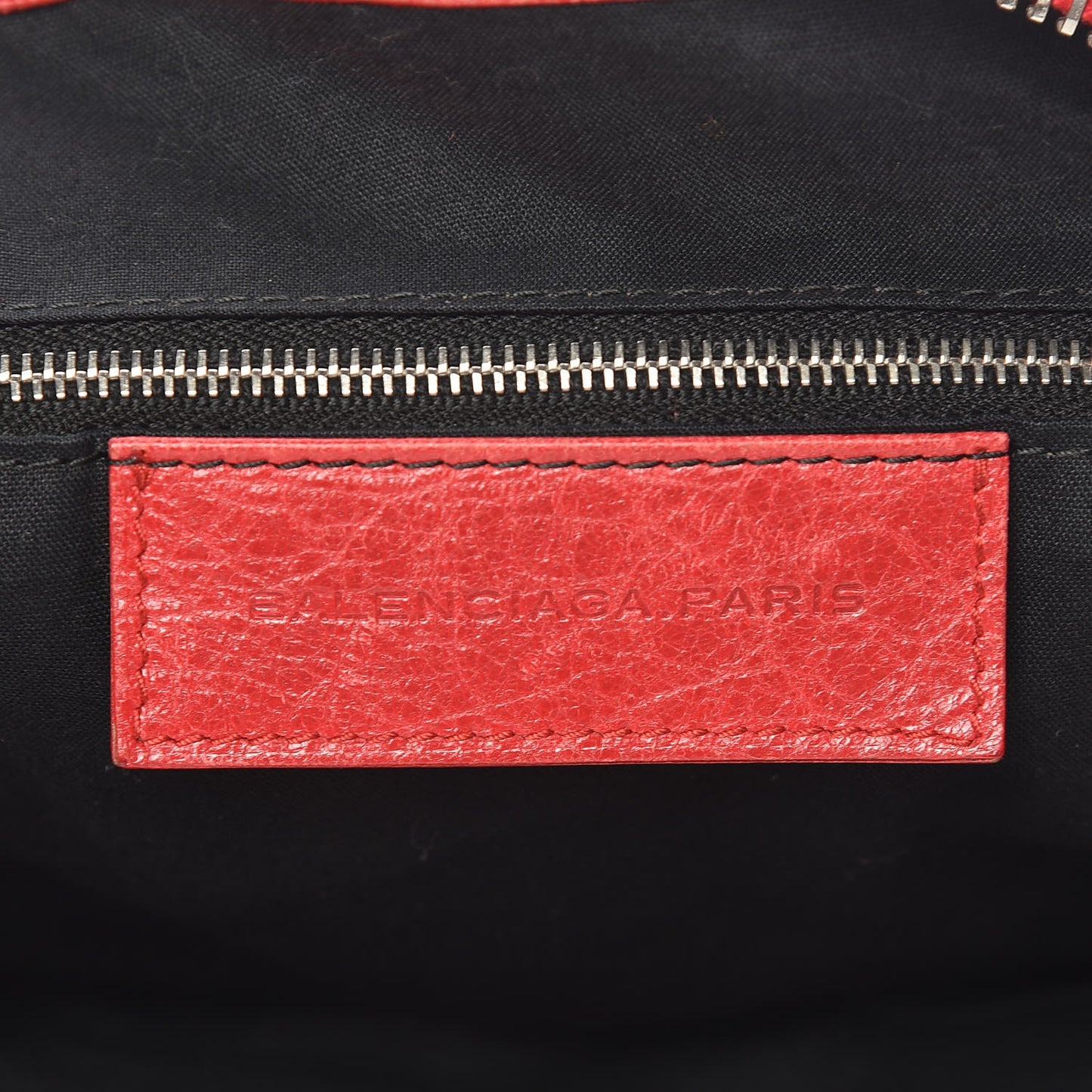 Agneau Giant 12 Silver Hardware Work Rouge Cardinal