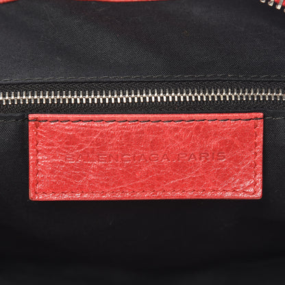 Balenciaga Agneau Giant 12 Silver Hardware Work Rouge Cardinal 6 of 20