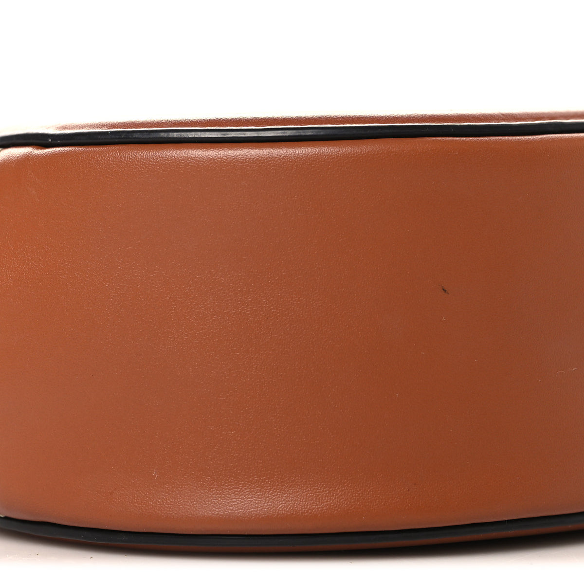 Smooth Calfskin Cuir Triomphe Oval Bag Tan