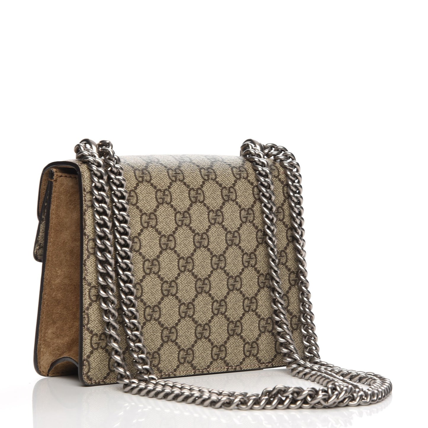 GG Supreme Monogram Mini Dionysus Shoulder Bag Taupe
