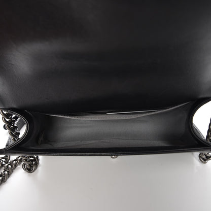 Chanel Calfskin Double Stitch Medium Boy Flap Black 5 of 7