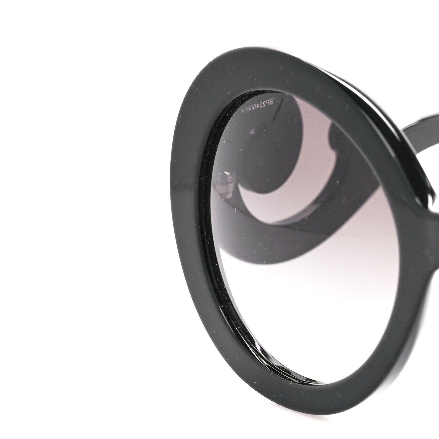 Prada Baroque Sunglasses SPR 27N Black 7 of 9