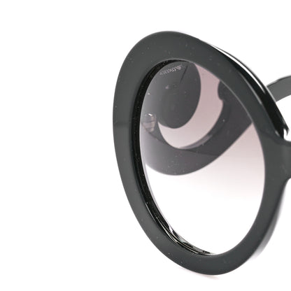 Prada Baroque Sunglasses SPR 27N Black 7 of 9
