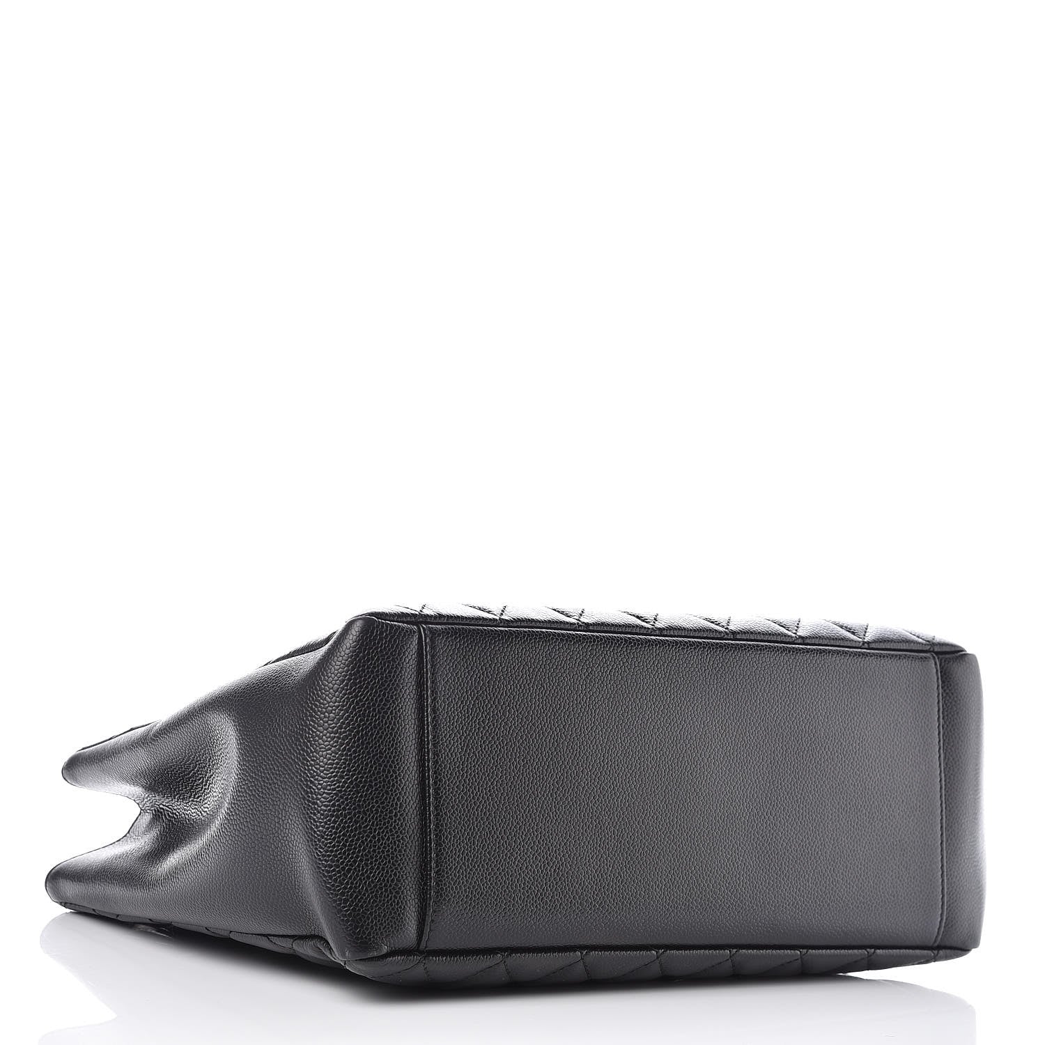 Chanel Caviar Quilted Grand Shopping Tote GST Black 4 of 9