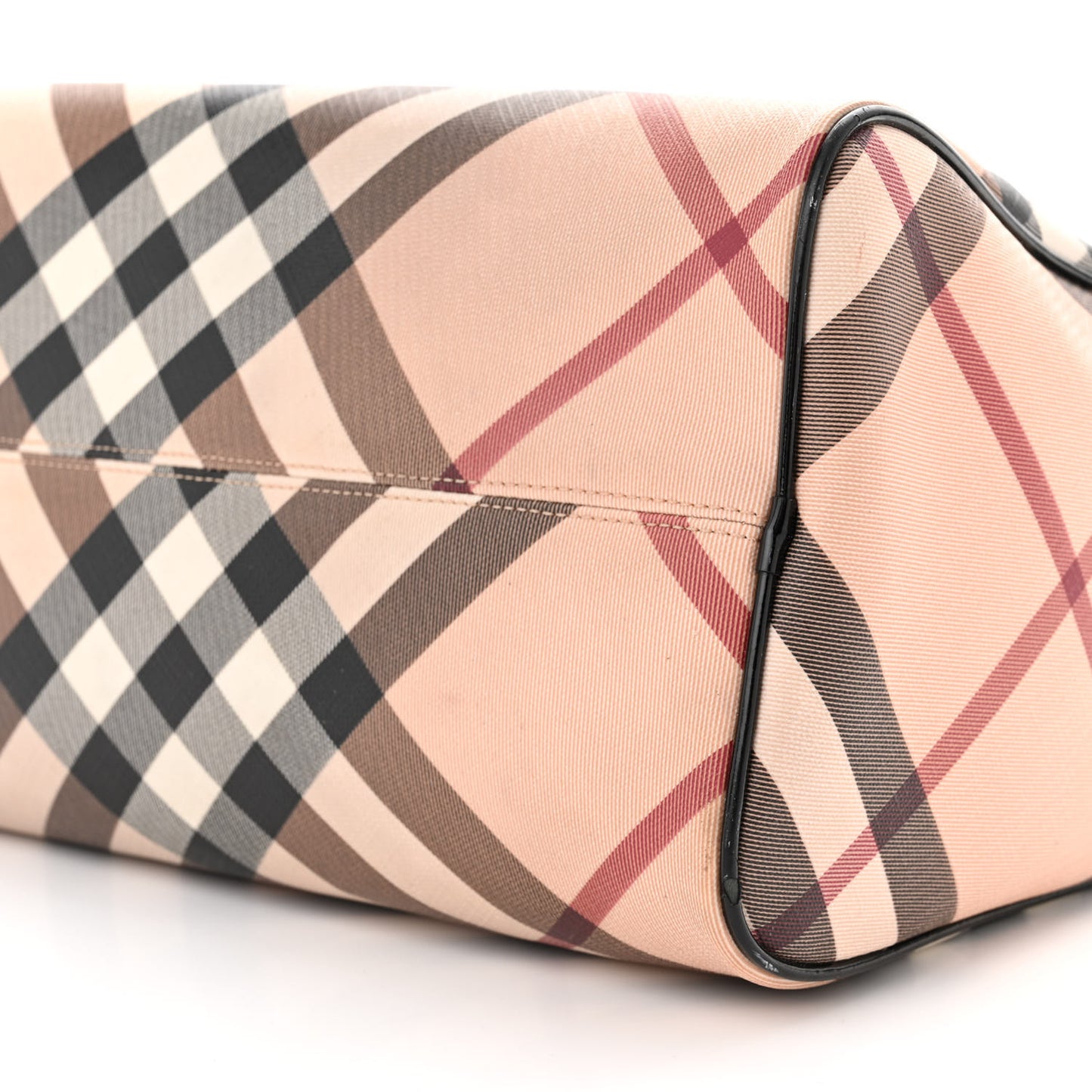 Nova Check Small Chester Bowling Bag Black