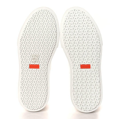 Hermes Calfskin Deep Sneakers 37.5 White Naturel 5 of 9