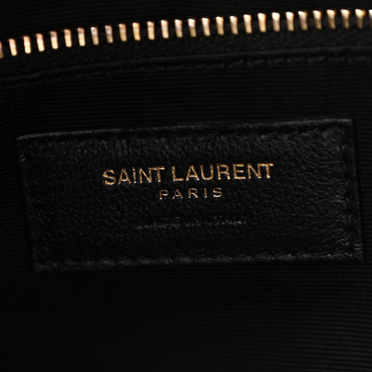 Saint Laurent Lambskin Quilted Maxi Icare Shopping Tote Black 7 of 11