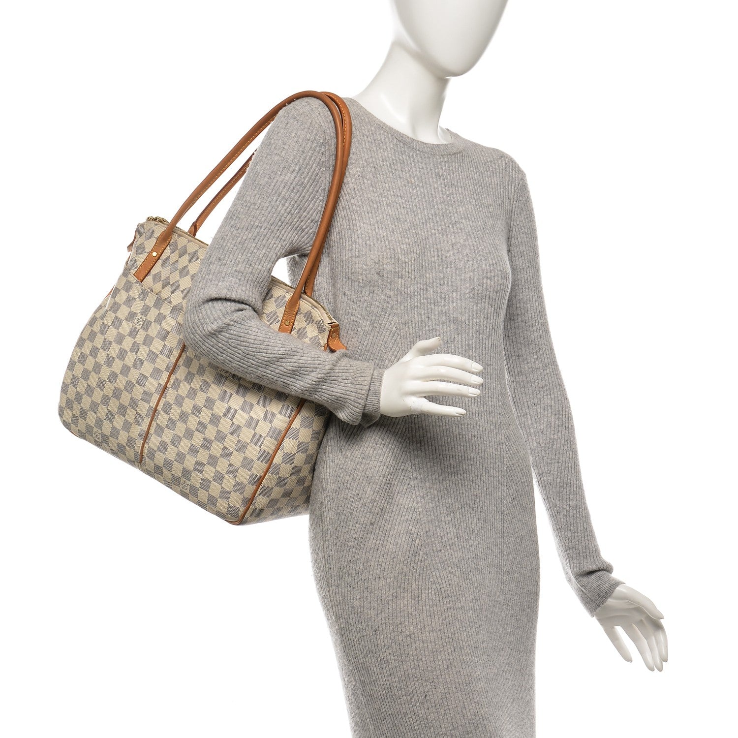 Louis Vuitton Damier Azur Figheri GM 2 of 12