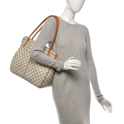 Louis Vuitton Damier Azur Figheri GM 2 of 12