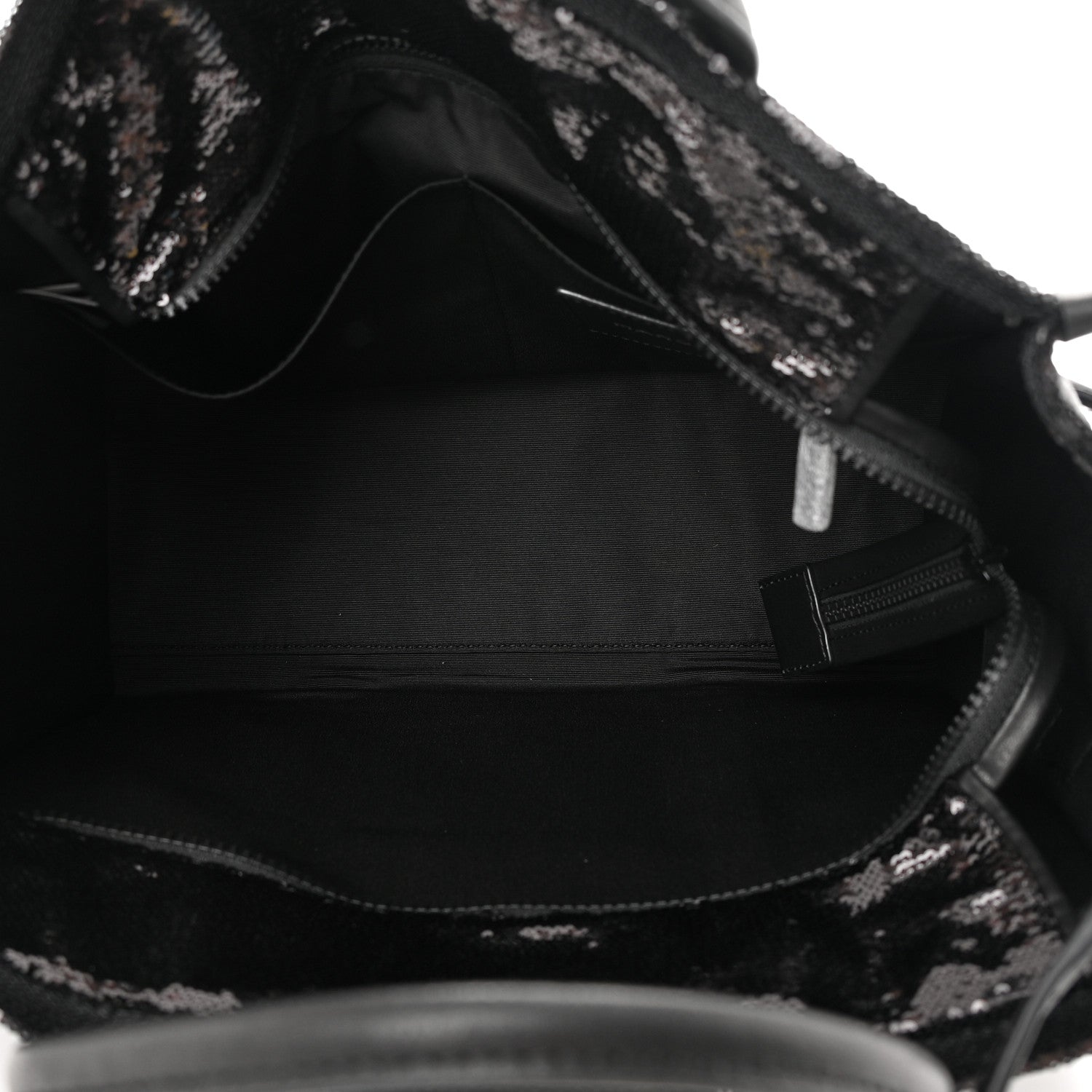 Marc Jacobs Sequin Medium The Tote Bag Black 5 of 13