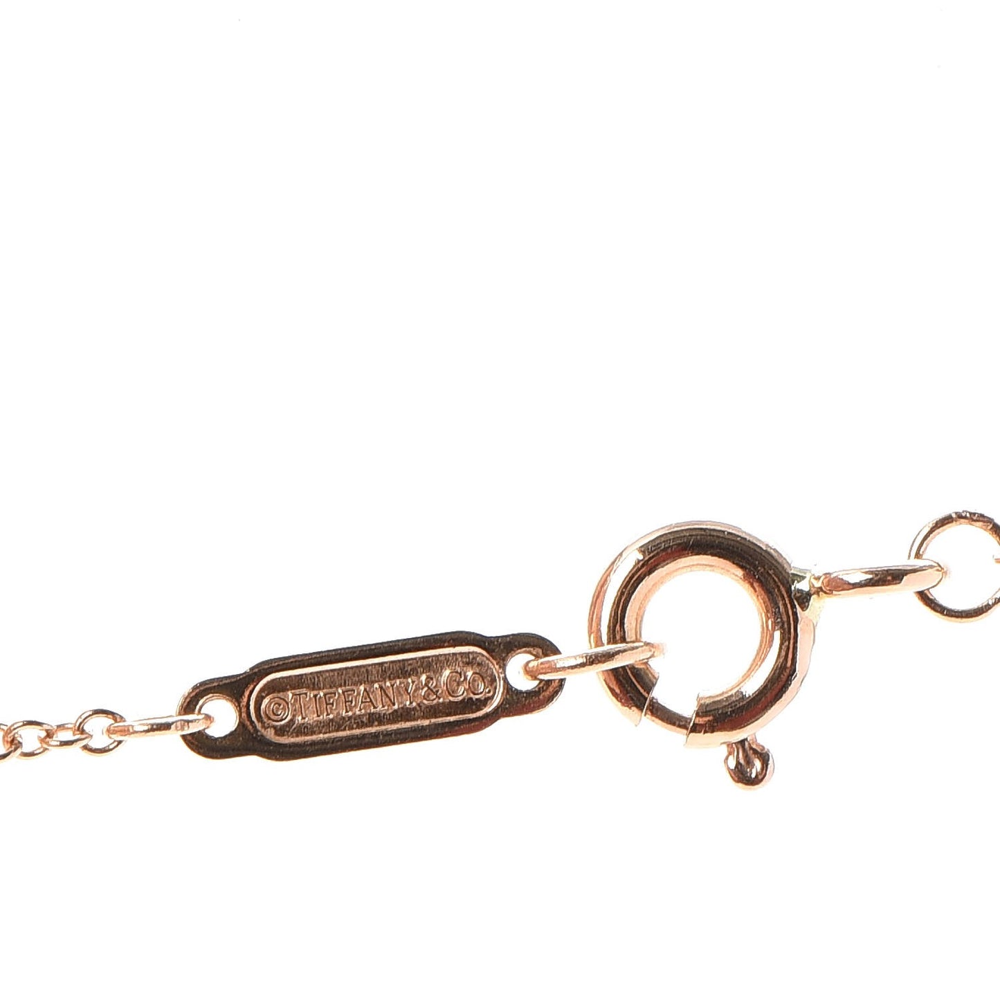 18K Rose Gold Elephant Never Forgets Pendant Necklace