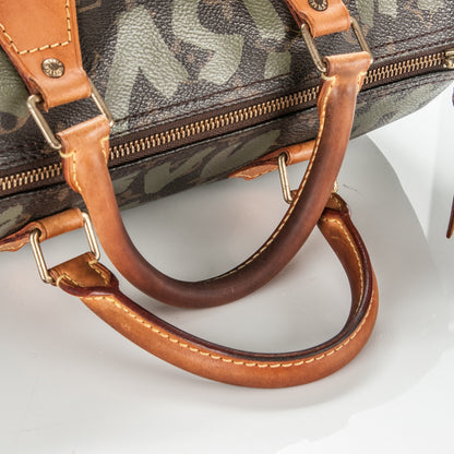 Louis Vuitton Monogram Graffiti Speedy 30 Kaki 8 of 8