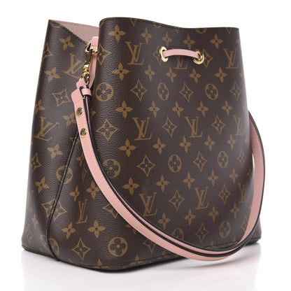 Louis Vuitton Monogram Neonoe MM Rose Poudre 3 of 11