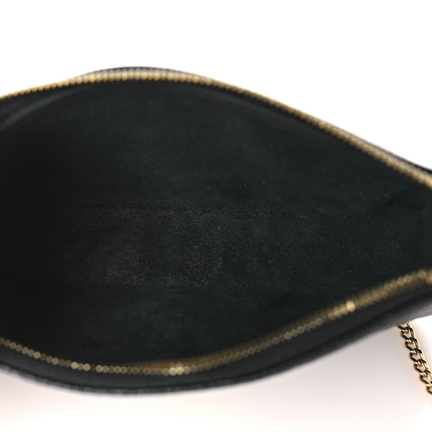 LOUIS VUITTON Empreinte Monogram Giant Mini Pochette Accessories Black