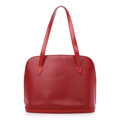 Louis Vuitton Epi Lussac Castillan Red 1 of 12