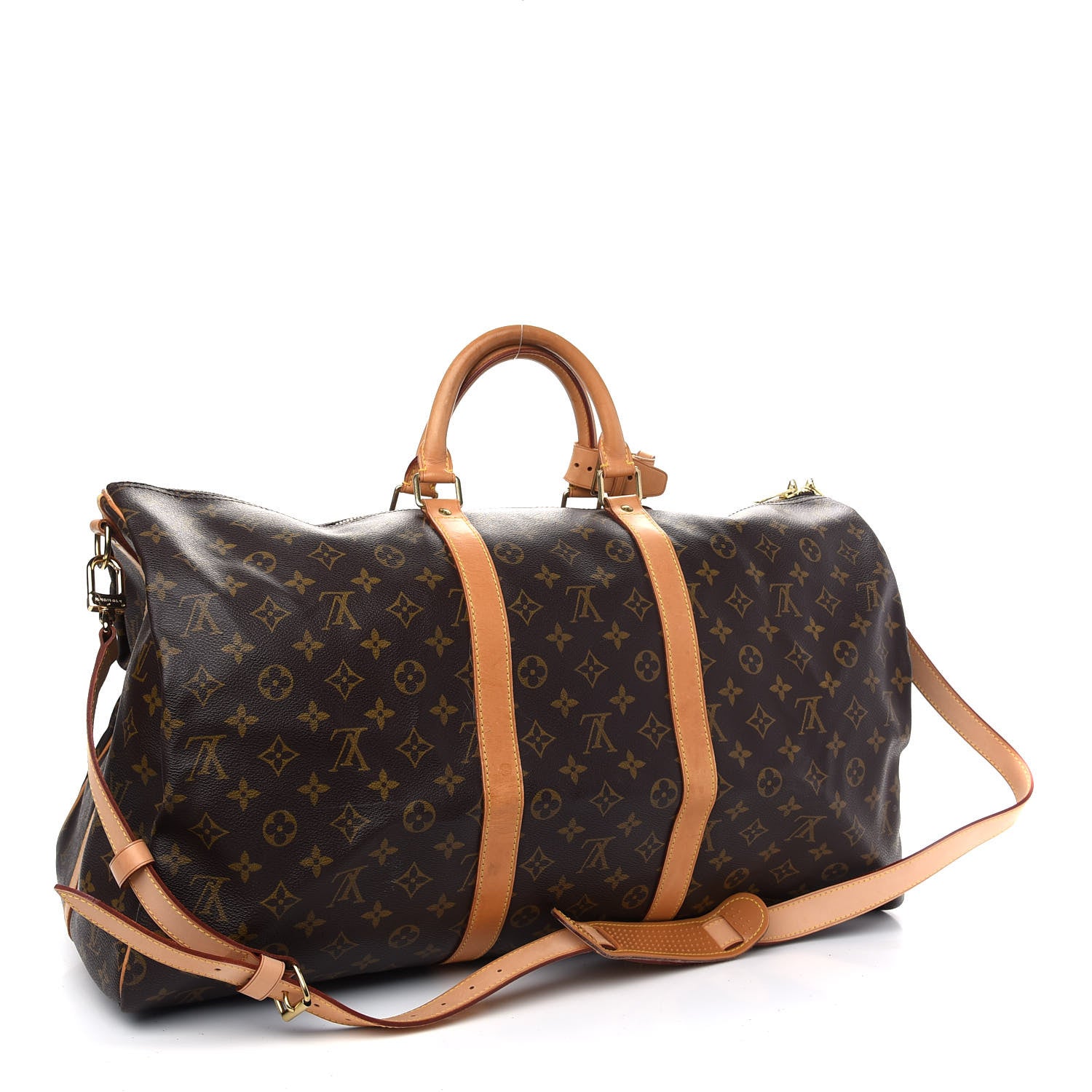 Louis Vuitton Monogram Keepall Bandouliere 55 3 of 12