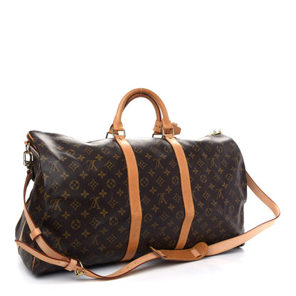 Louis Vuitton Monogram Keepall Bandouliere 55 3 of 12