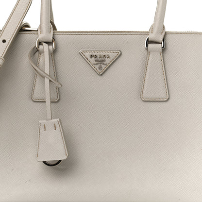 Prada Saffiano Medium Galleria Double Zip Tote Pomice 7 of 11