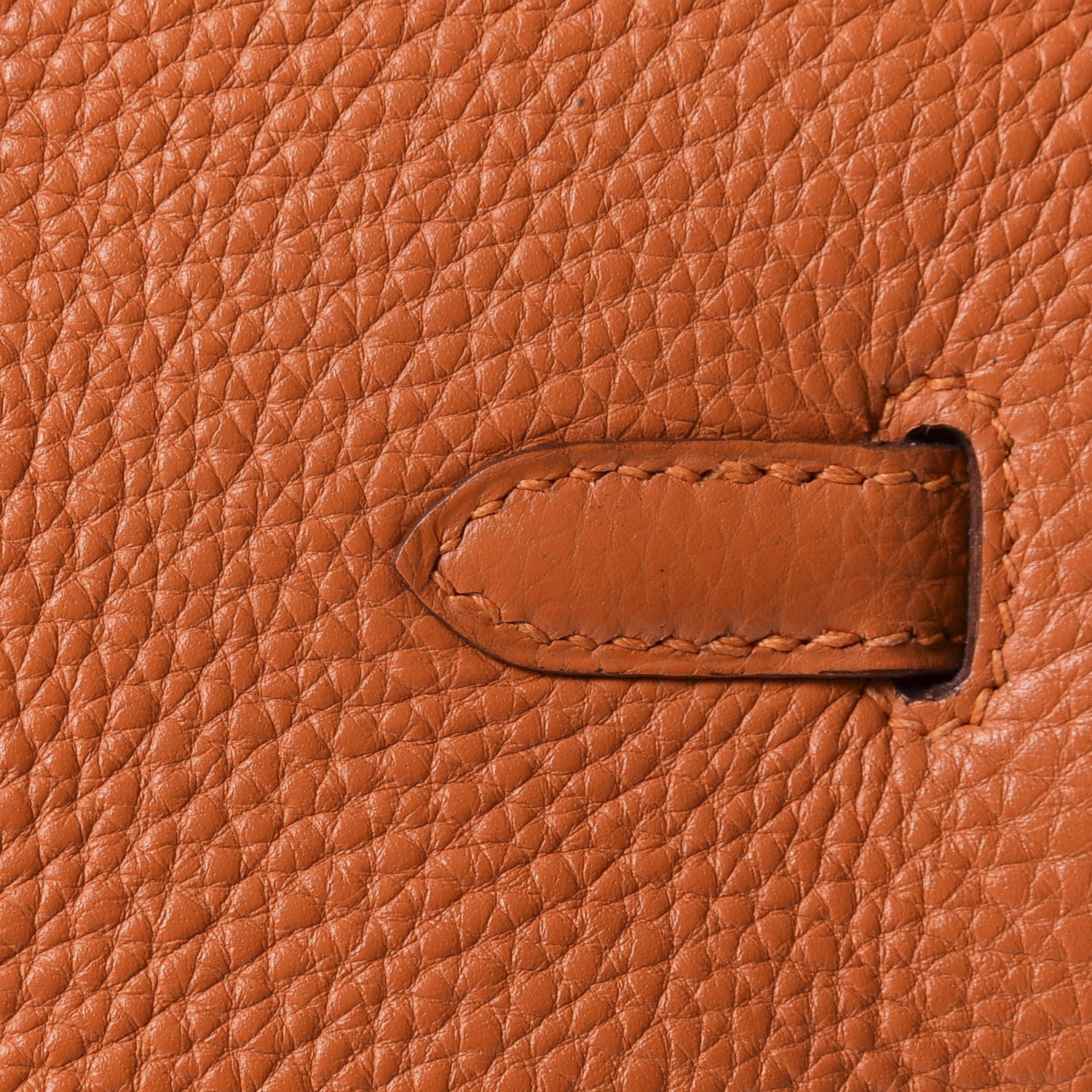 Hermes Togo Birkin 25 Orange 11 of 33