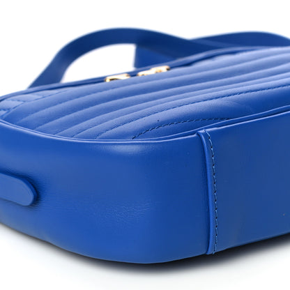Louis Vuitton Calfskin New Wave Camera Bag Bleu Neon 9 of 19