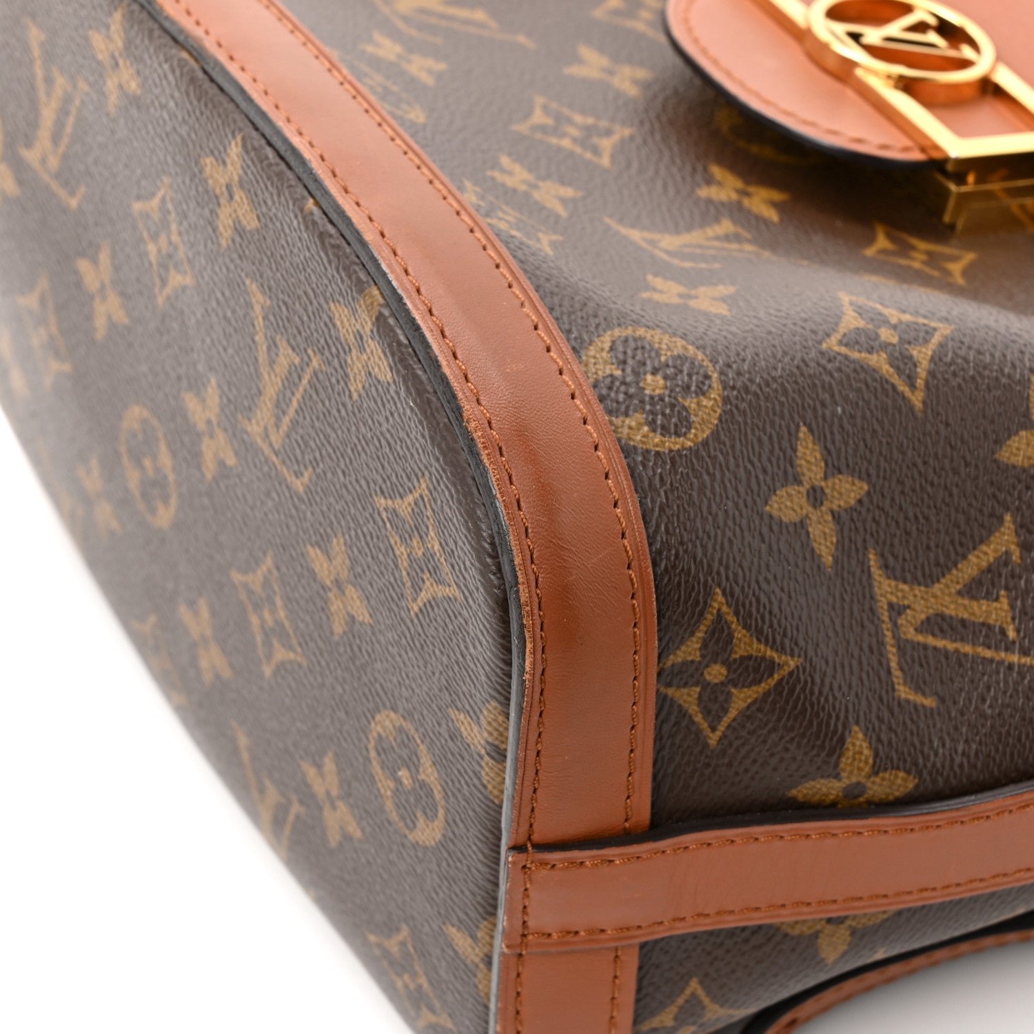 M*4様 Louis Vuitton ボディバッグ ブラウン LOUIS VUITTON ルイヴィトン トートバッグ モノグラム オンザゴー PM バッグ