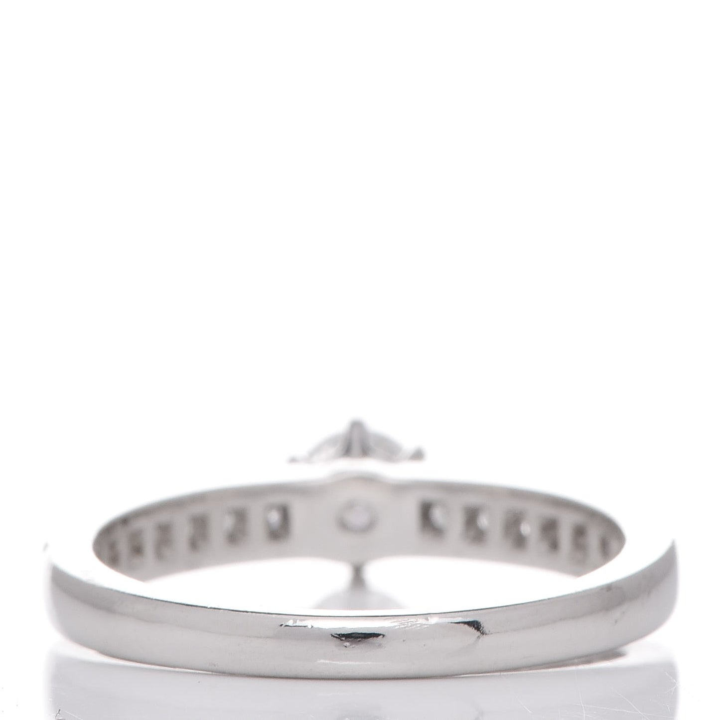 18K Platinum Diamond .31ct Engagement Ring 52 6