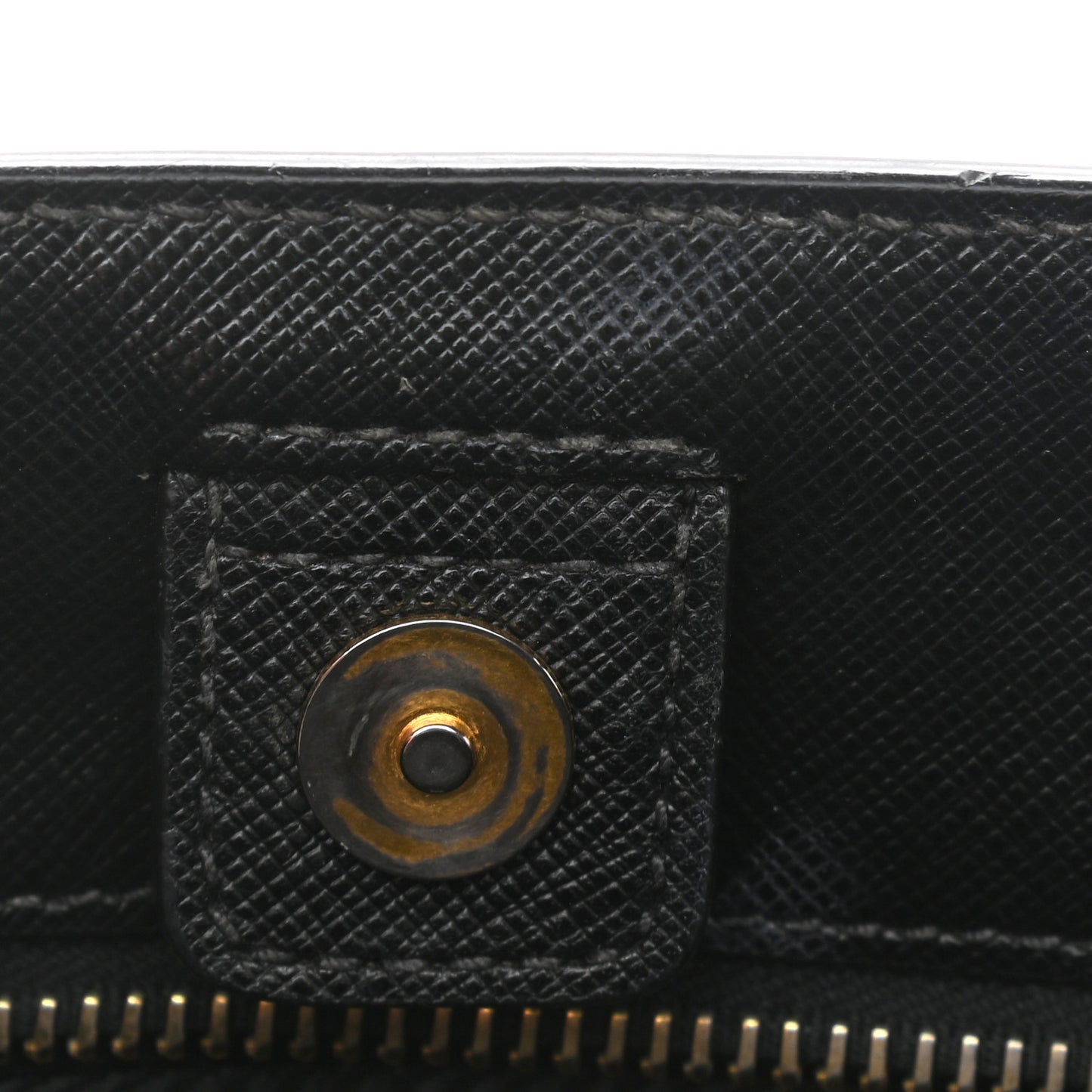 Saffiano Lux Medium Tote Black