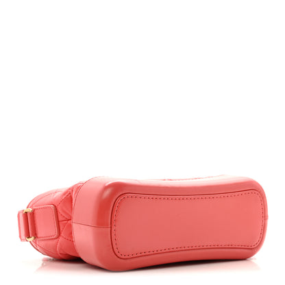 Chanel Aged Calfskin Quilted Small Gabrielle Hobo Pink 4 of 11