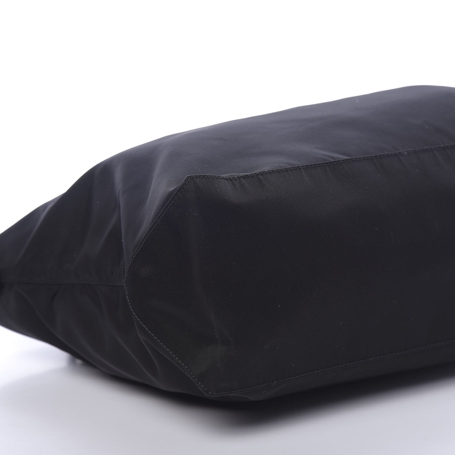 Tessuto Nylon Saffiano Tote Black