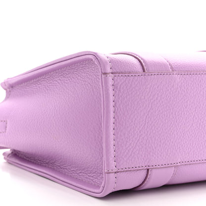 Marc Jacobs Grained Calfskin Small The Tote Bag Regal Orchid 9 of 10