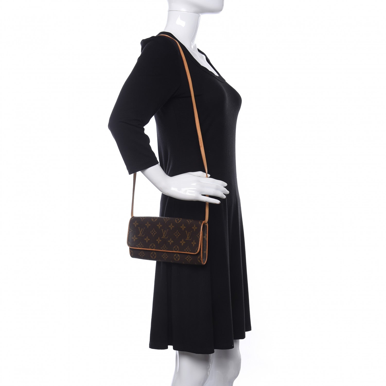 Louis Vuitton Monogram Pochette Twin GM 2 of 10
