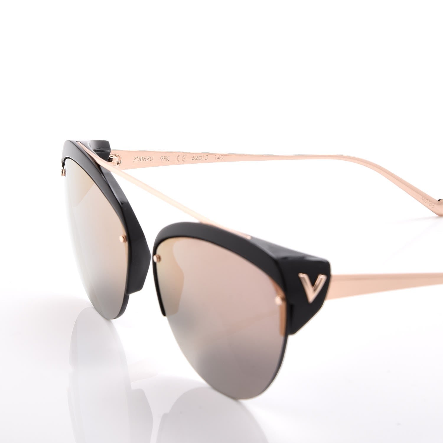Louis Vuitton Bumble Bee Sunglasses Z0867U Pink 6 of 8
