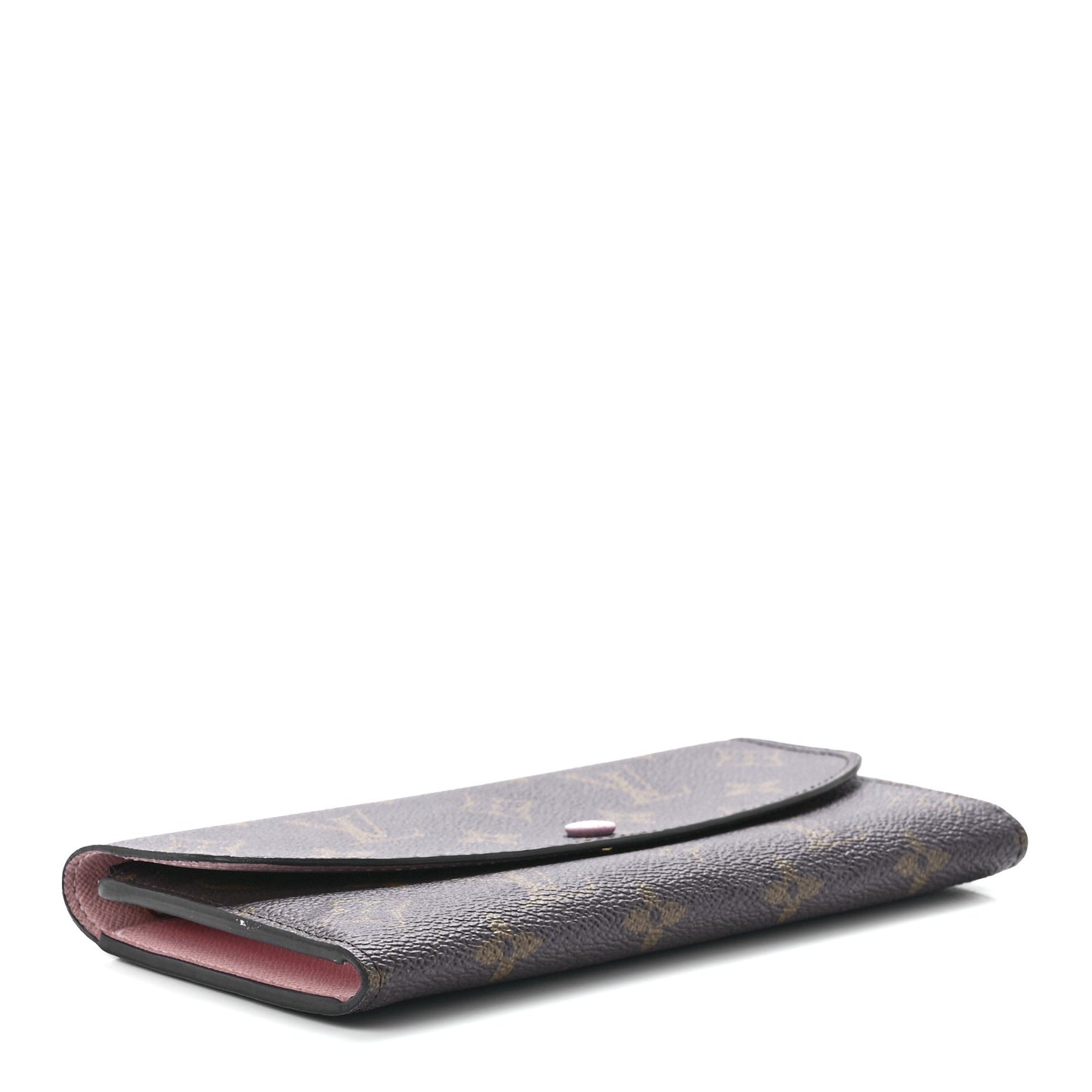 Monogram Emilie Wallet Rose Ballerine