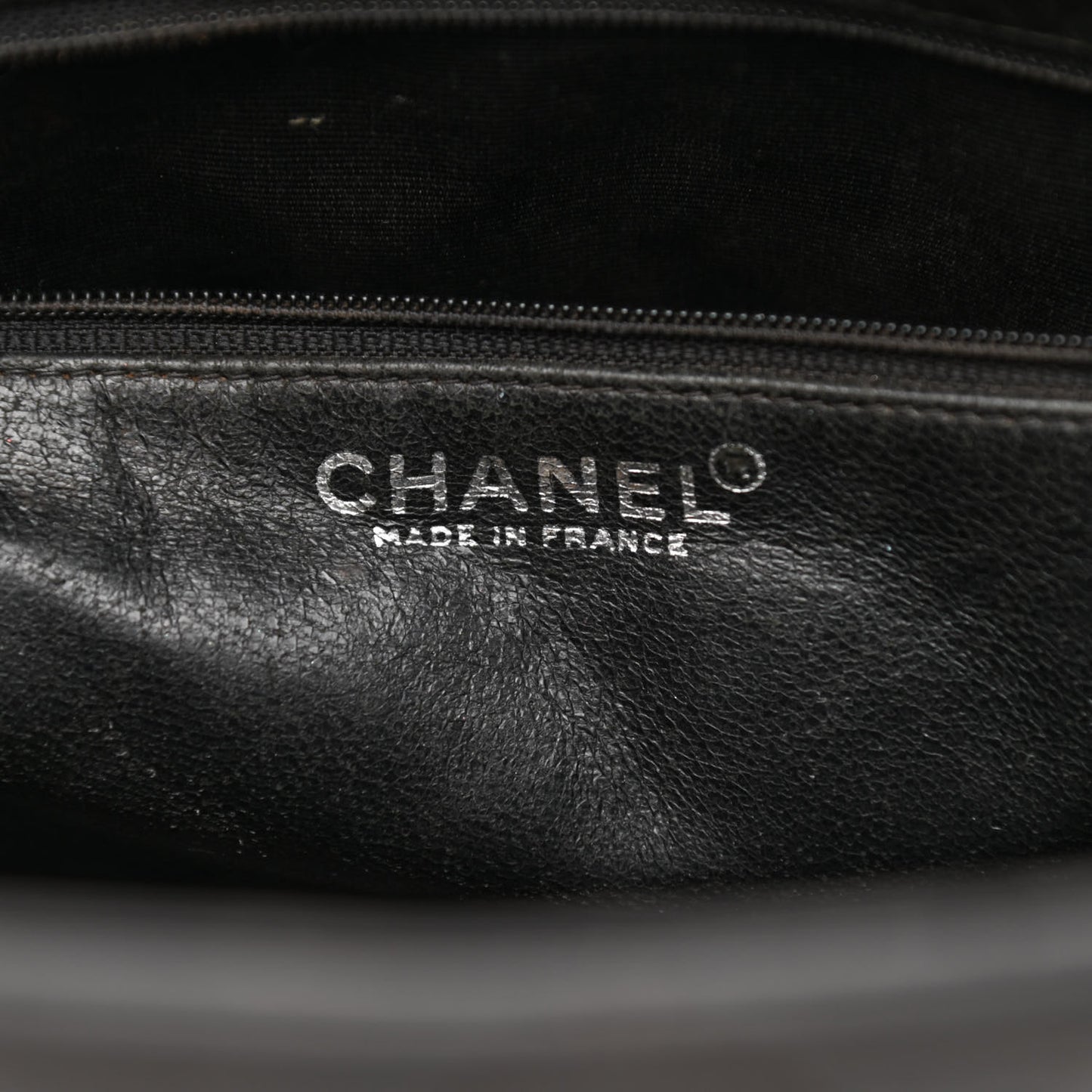 Lambskin Quilted Medallion Tote Black